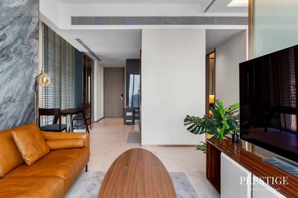 living room of The Estelle Phrom Phong