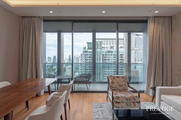 living room and room interior of The Estelle Phrom Phong