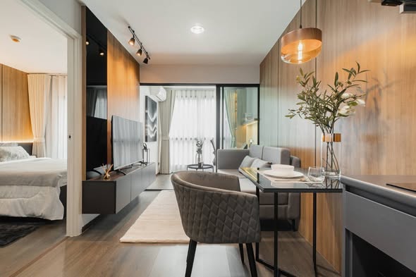 bedroom of The Excel ลาดพร้าว – สุทธิสาร