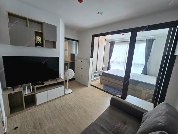 bedroom and living room of The Excel Hideaway Sukhumvit 50