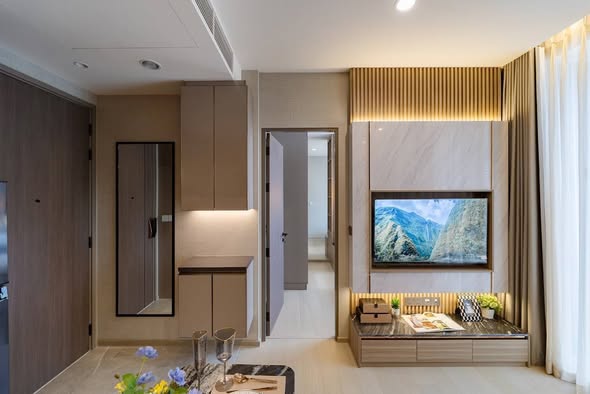 bedroom of THE EXTRO Phayathai-Rangnam