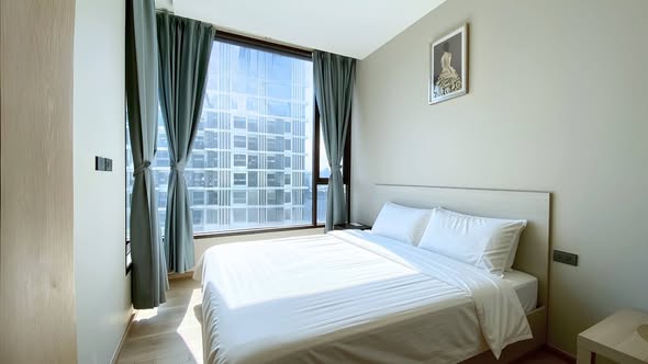 bedroom of The Fine Bangkok