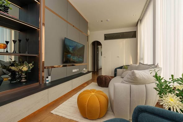 living room of The Fine Bangkok