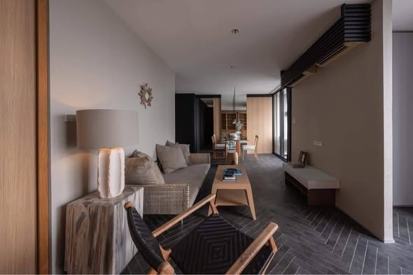 bedroom and living room of The Issara Ladprao