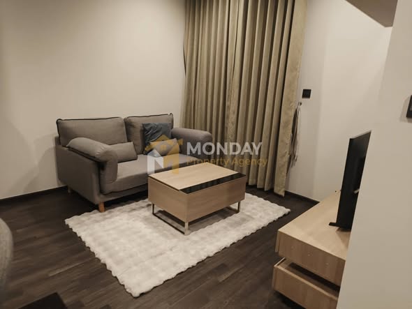 living room of THE LINE Asoke-Ratchada