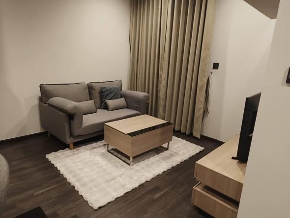 living room of THE LINE Asoke-Ratchada