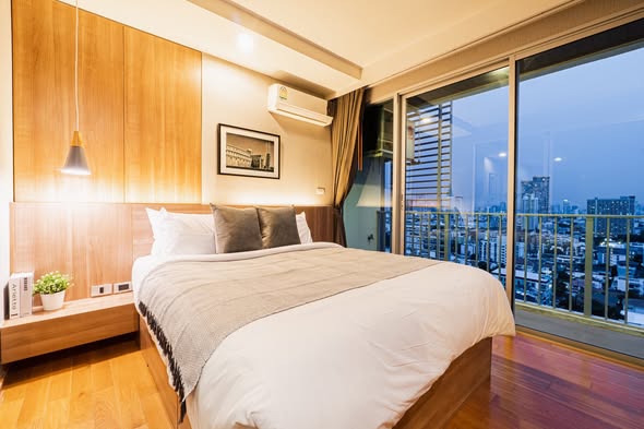 bedroom of THE LINE Phahonyothin Park