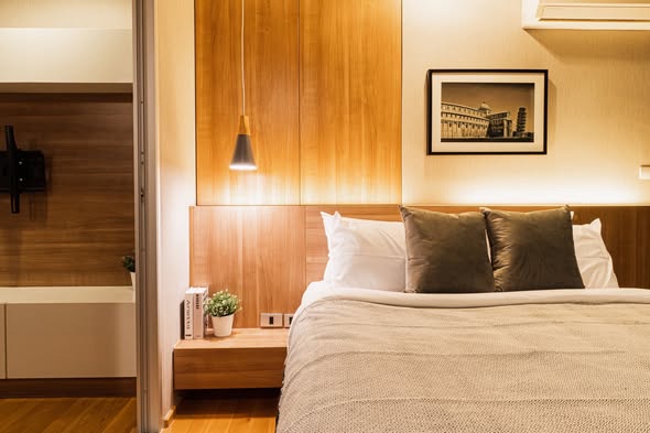 bedroom of THE LINE Phahonyothin Park