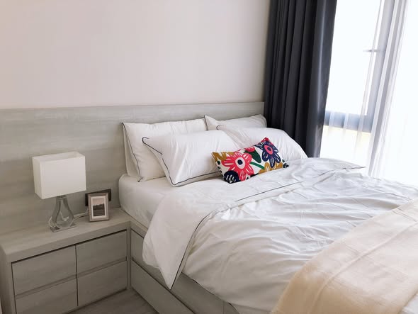 bedroom of THE LINE Sukhumvit 101