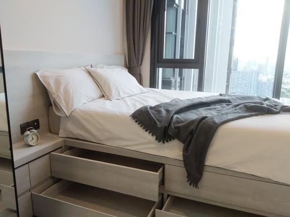 bedroom of THE LINE Sukhumvit 101