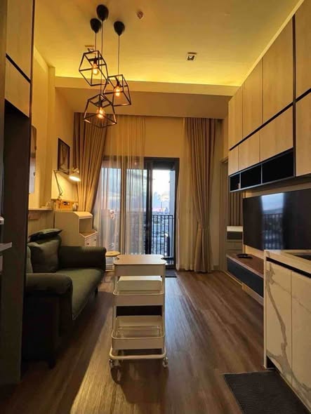 bedroom and living room of THE LINE Sukhumvit 101