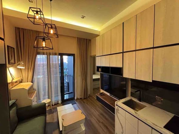 bedroom and living room of THE LINE Sukhumvit 101