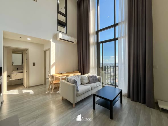 living room of THE LINE Sukhumvit 101