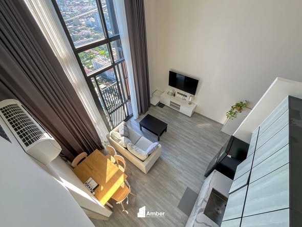 living room of THE LINE Sukhumvit 101
