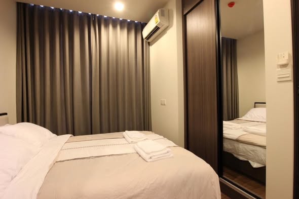 bedroom of THE LINE Sukhumvit 71