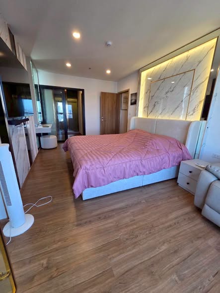 bedroom of The Line Vibe เดอะ ไลน์ ไวบ์