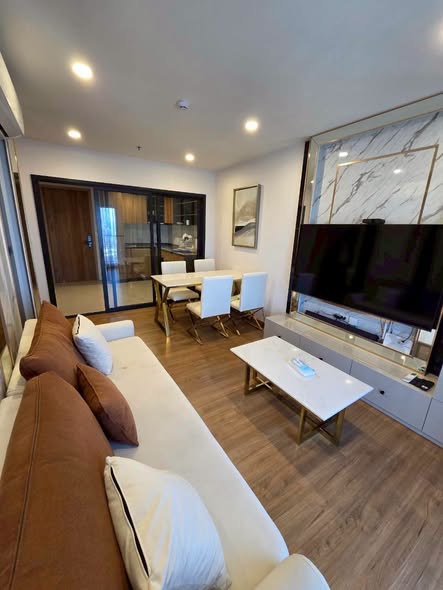 living room of The Line Vibe เดอะ ไลน์ ไวบ์