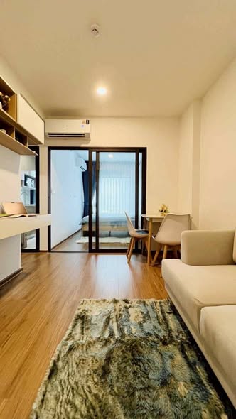 bedroom and living room and room interior of The Livin Ramkhamhaeng : เดอะ ลิฟวิ่น รามคำแหง