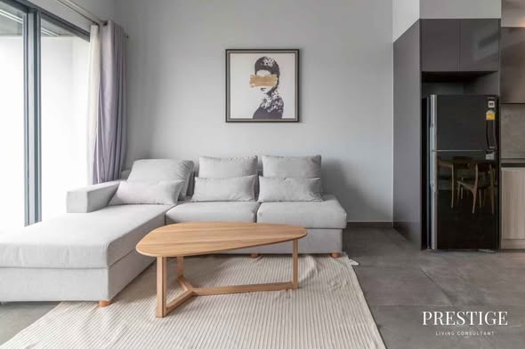 bedroom and living room of The Lofts Asoke