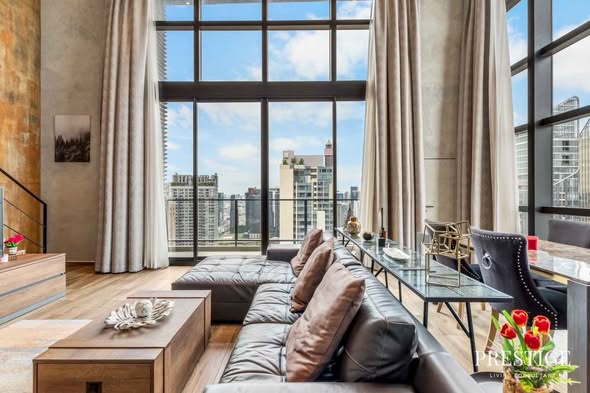 living room of The Lofts Asoke