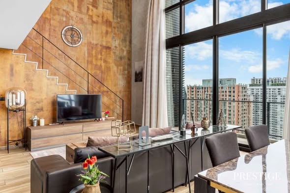 living room of The Lofts Asoke