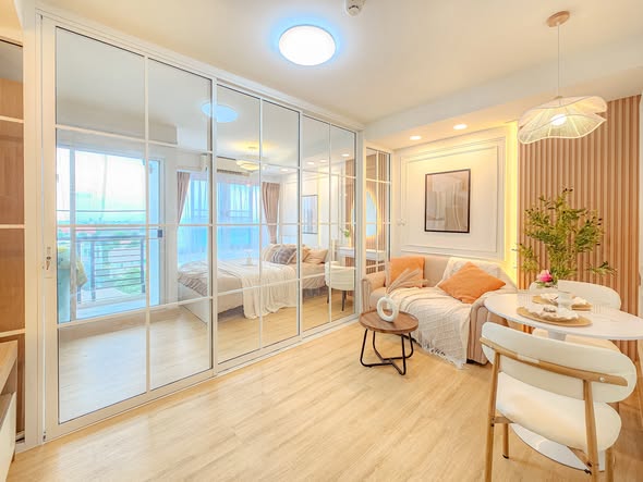 living room of The Log 3 Condominium