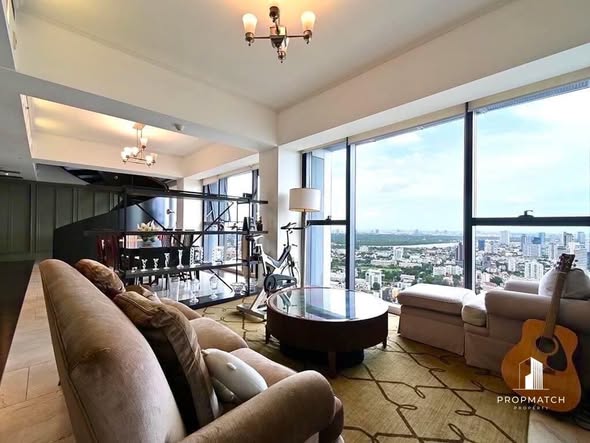 living room of The Met Condominium
