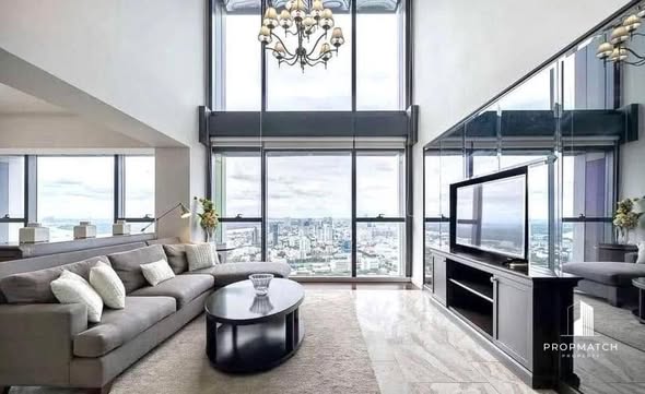 living room of The Met Condominium