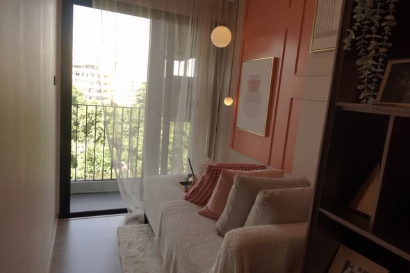 bedroom of The Moment Ratchada 19