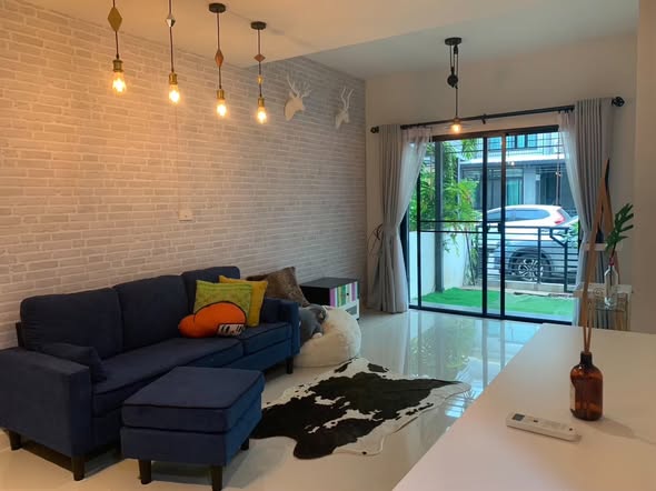 living room of The Plant Pattanakan