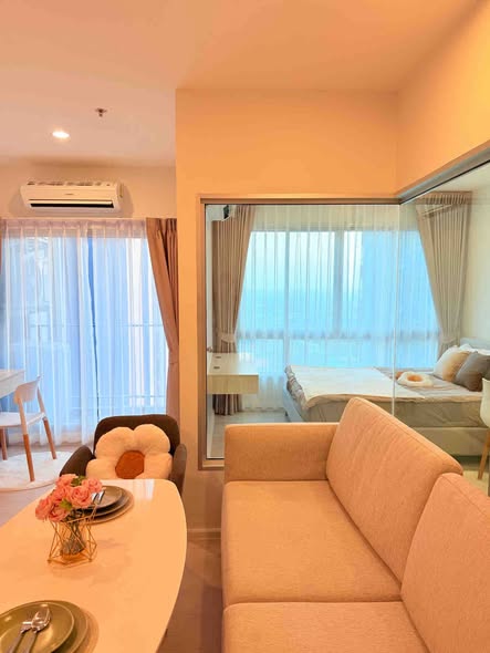 bedroom of The Prodigy Condo MRT Bangkhae