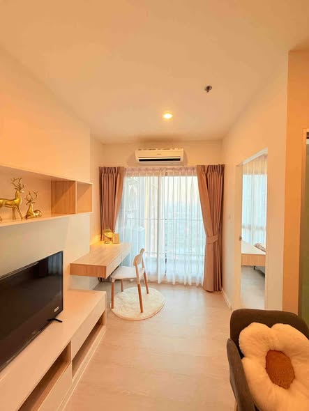bedroom and living room of The Prodigy Condo MRT Bangkhae