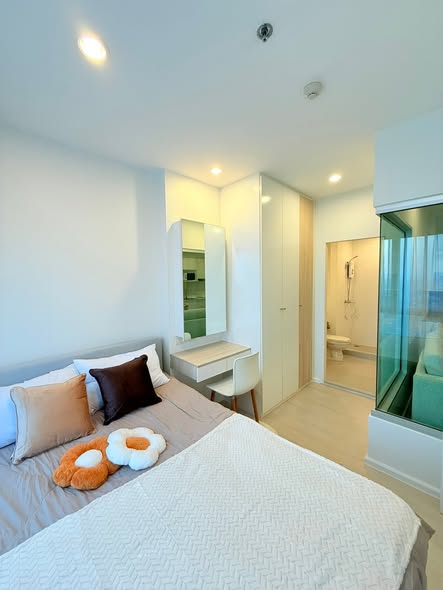 bedroom and room interior of The Prodigy Condo MRT Bangkhae