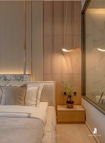 bedroom and bathroom of The Reserve Sathorn