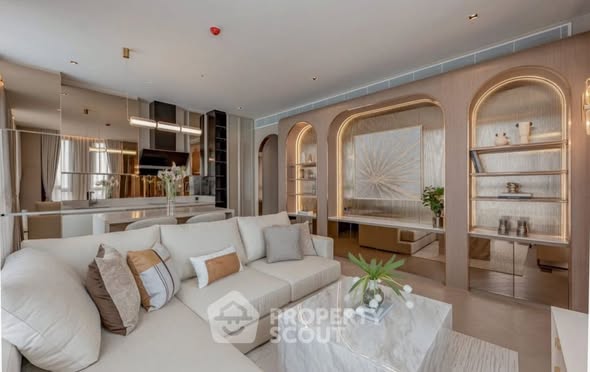 bedroom and living room of The Reserve Sathorn