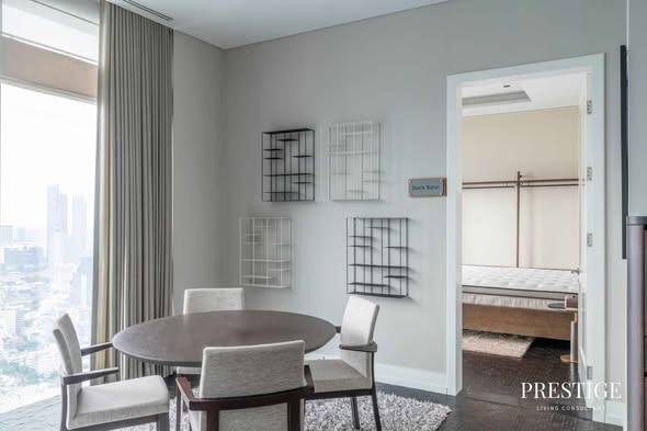 bedroom and living room and room interior of The Ritz-Carlton Residences, Bangkok