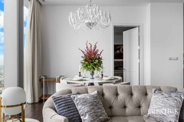 living room of The Ritz-Carlton Residences, Bangkok