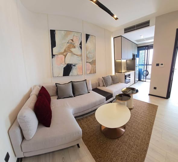 living room of The Room Phaya Thai