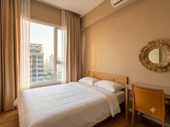 bedroom of The Saint Residences