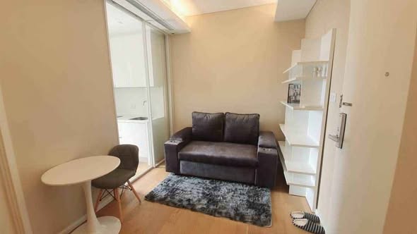 bedroom and living room of The Saint Residences