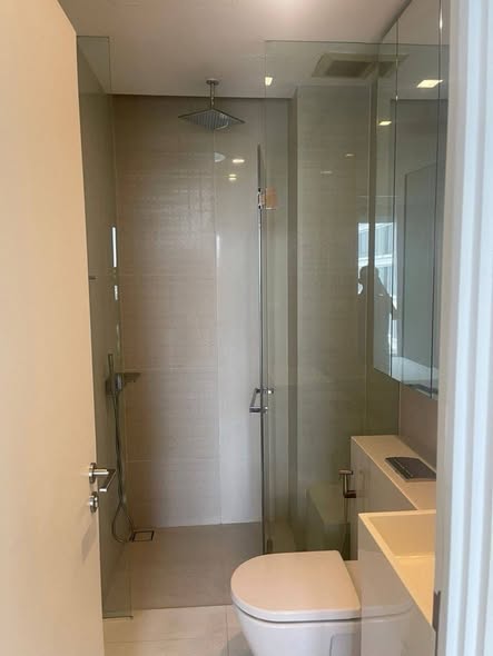 room interior and bathroom of The Saint Residences