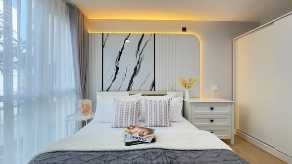 bedroom of The Series Udomsuk