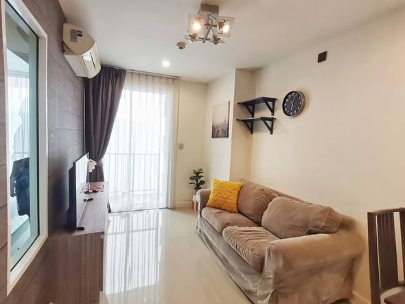 living room and bedroom of The Series Udomsuk