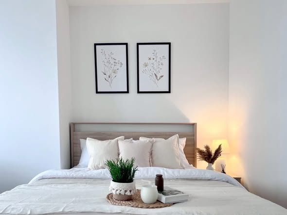 bedroom of The Sky Sukhumvit