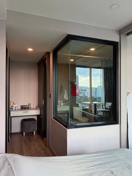 bedroom and room interior of The TEAK Sukhumvit 39