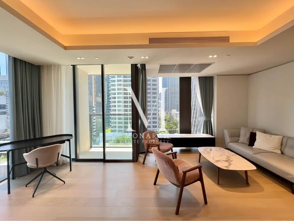 bedroom and living room of Tonson One Residence ต้นสน วัน เรสซิเดนซ์