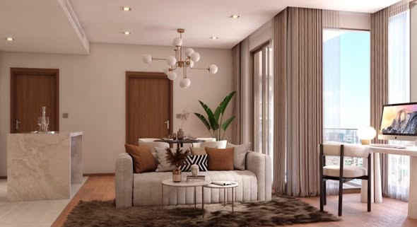 living room of United Residence