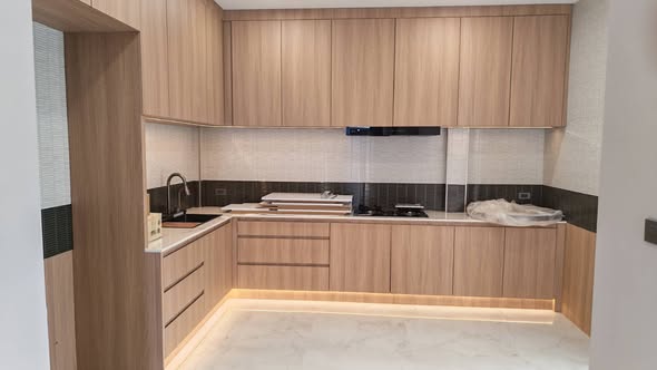 kitchen of vertico townhome