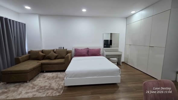bedroom of View Talay 5 C Condominium