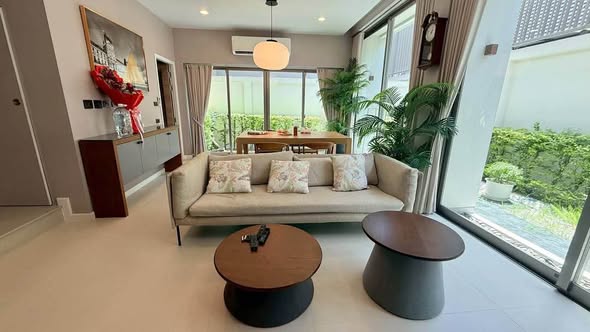 living room of VIVE เอกมัย – รามอินทรา